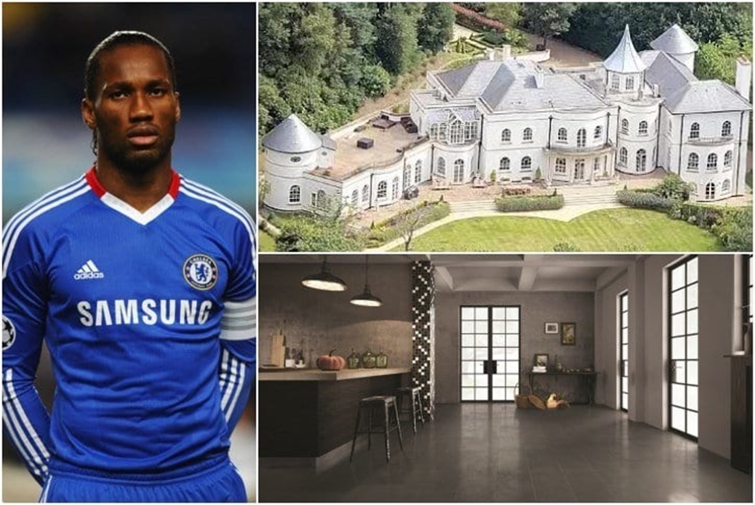 UK Homes of Famous Footballers - Didier Drogba